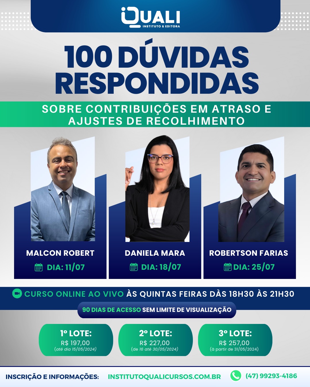 100 Dúvidas Respondidas Instituto Quali